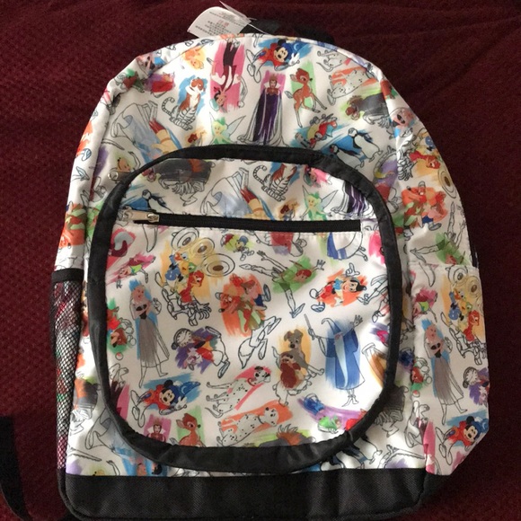 disney ink and paint backpack